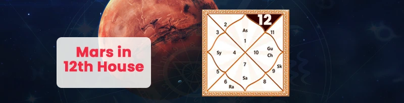Mars in Twelfth House: Effects