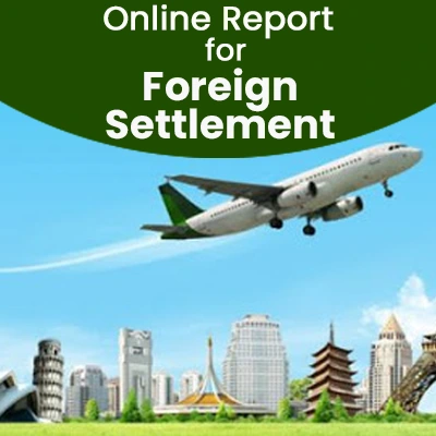 Online Report for Foreign or Abroad Settlement