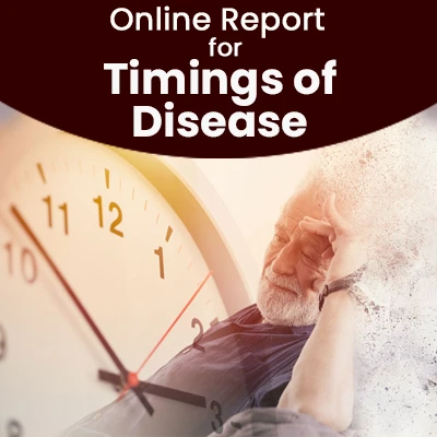 Online Report for Timings of Disease in birth chart  303