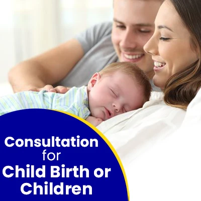 बच्चे के जन्म या बच्चों के लिए परामर्श  119