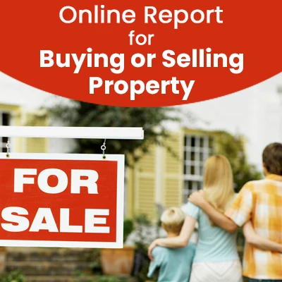 संपत्ति के क्रय एवं विक्रय हेतु ऑनलाइन रिपोर्ट