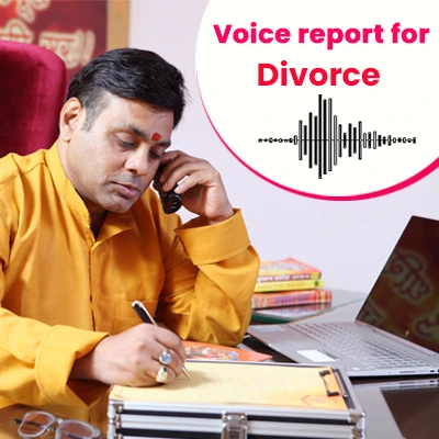 Voice Report for Divorce