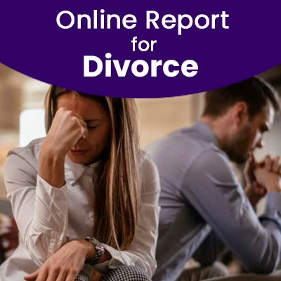 Online Report for Divorce